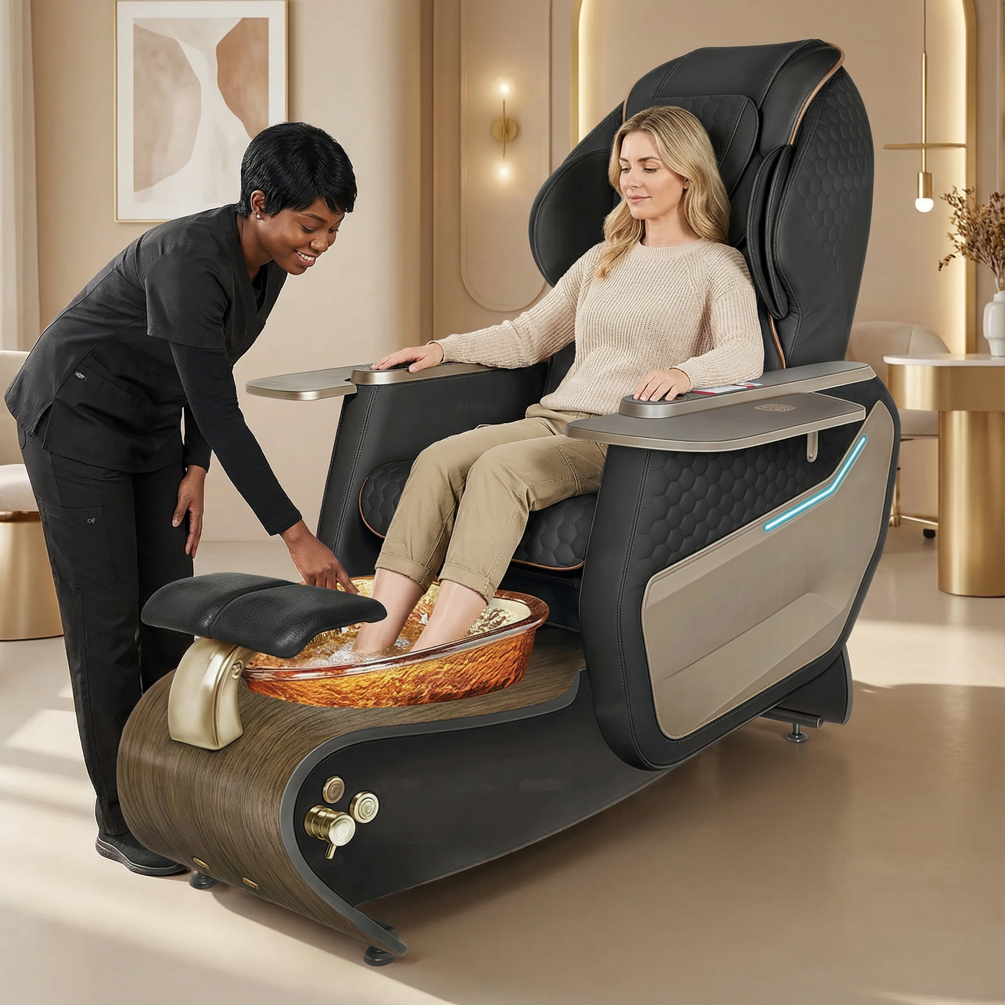 生活场景：沙龙内使用情境