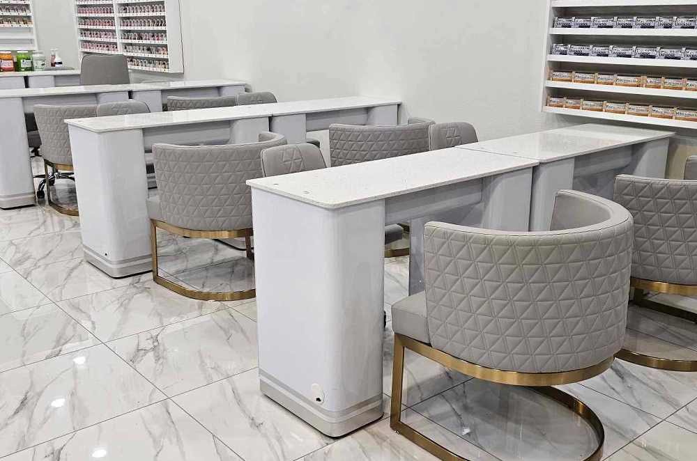 US Nail Salon Praises TA GLOBAL SUPPLY's Custom Furniture & Service After Perfect Order