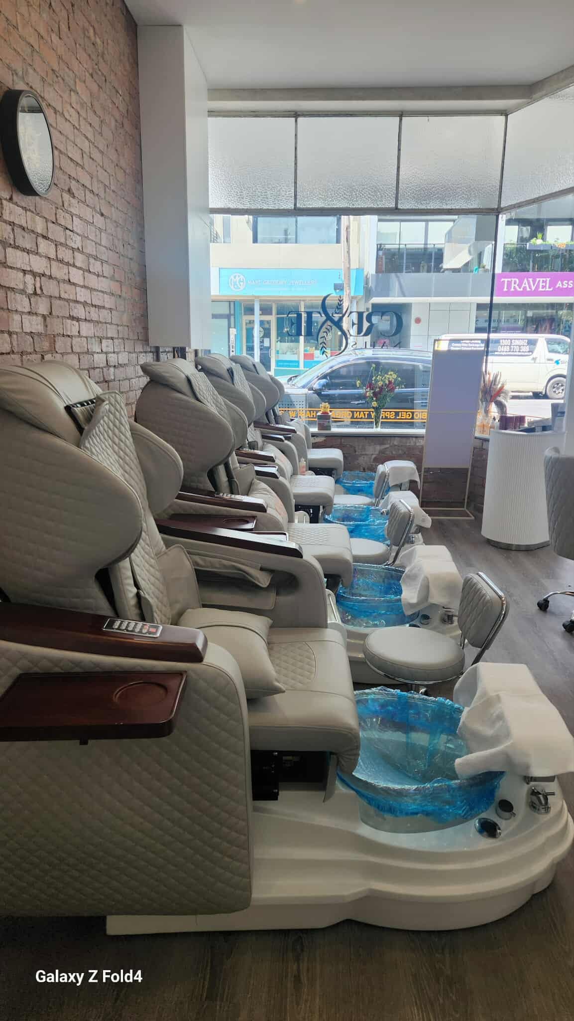 Australia Nail Salon Customer Review | Custom Spa Chairs & Complete Salon Furniture by TOPSPA