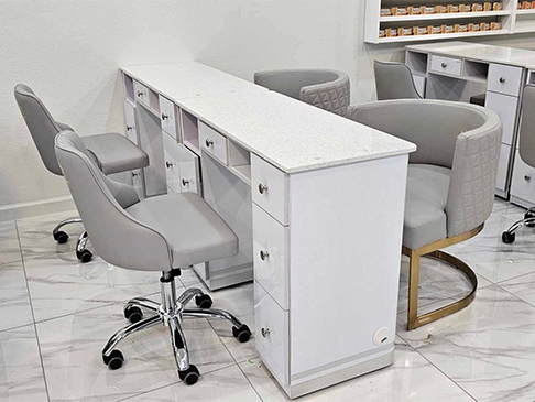US Nail Salon Praises TA GLOBAL SUPPLY's Custom Furniture & Service After Perfect Order